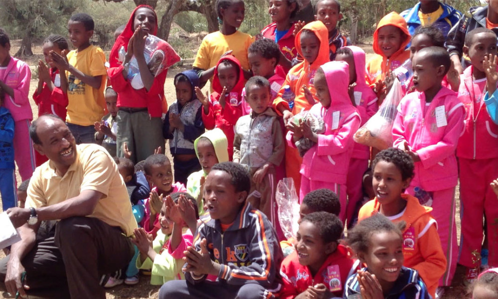 Ethiopia children Beta Yisrael orphans Kokeb Gedamu