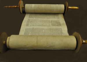 Torah Scroll Dedication Service